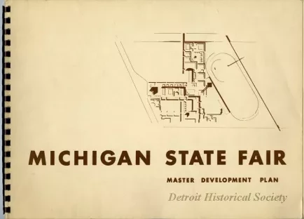 Plan, Site - Michigan State Fair Master Development Plan