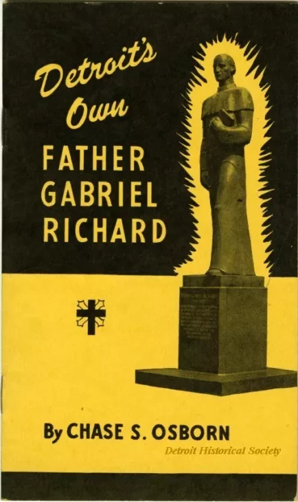 Booklet - Detroit's Own Father Gabriel Richard