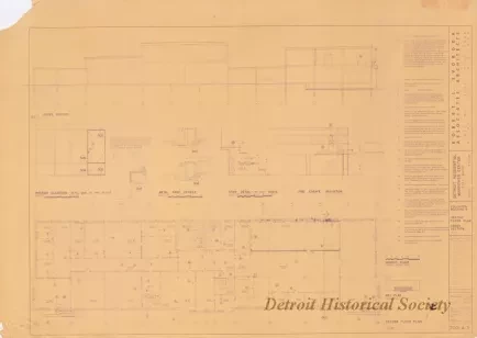Blueprint - Detroit Residential Manpower Center
Fort Wayne, Detroit, Michigan