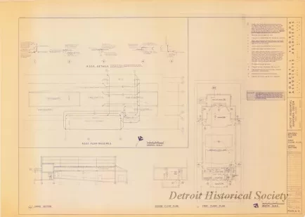Blueprint - Detroit Residential Manpower Center
Fort Wayne, Detroit, Michigan