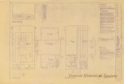 Blueprint - Detroit Residential Manpower Center
Fort Wayne, Detroit, Michigan