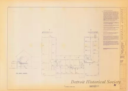Blueprint - Detroit Residential Manpower Center
Fort Wayne, Detroit, Michigan