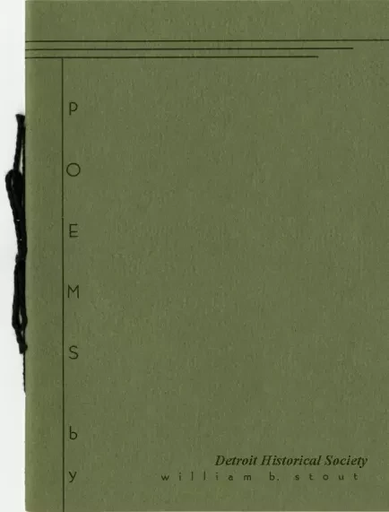 Poem - Poems by William B. Stout