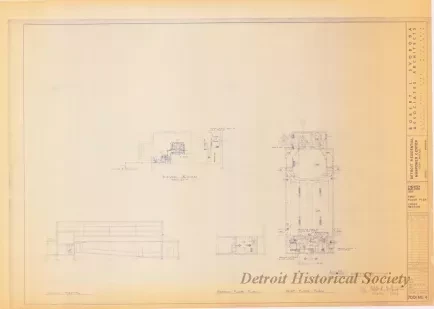 Blueprint - Detroit Residential Manpower Center
Fort Wayne, Detroit, Michigan