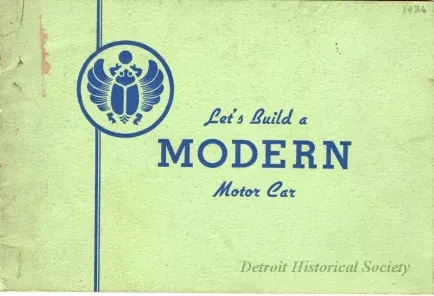 Booklet - Let's Build a Modern Motor Car