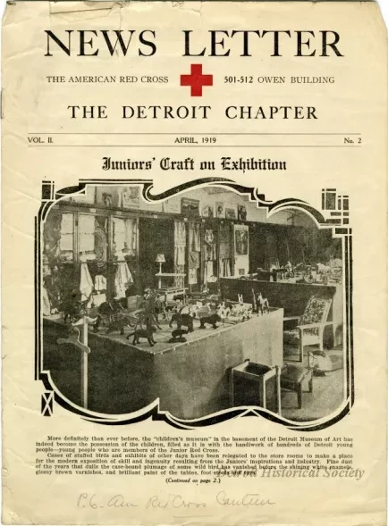 Newsletter - News Letter, The American Red Cross, The Detroit Chapter, Vol. II, No. 2