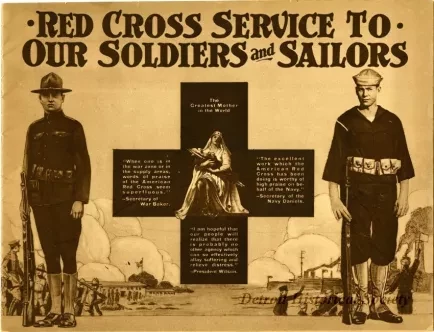 Booklet - Red Cross Service to Our Soldiers and Sailors