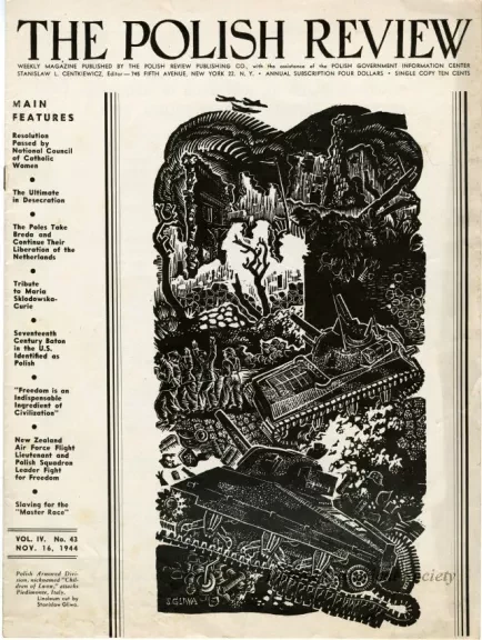 Magazine - The Polish Review, Vol. IV, No. 43, Nov. 16, 1944