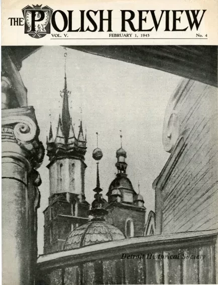 Magazine - The Polish Review, Vol. V, No. 4, February 1, 1945