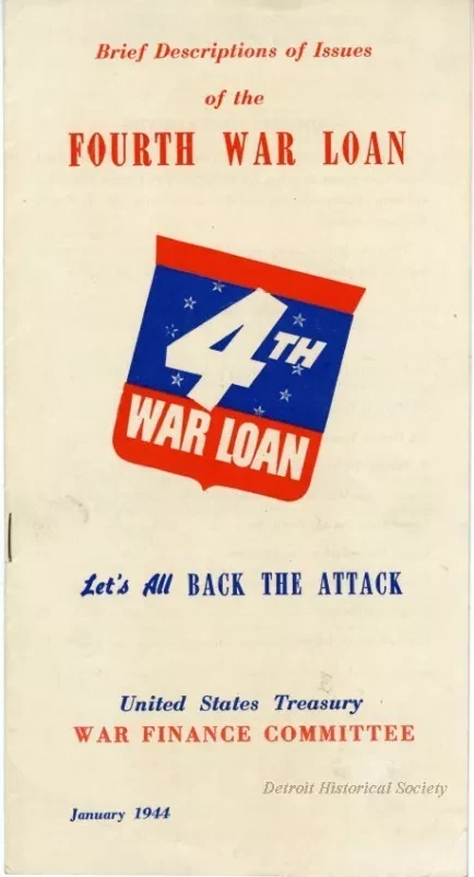 Brochure - Brief Descriptions of Issues of the Fourth War Loan