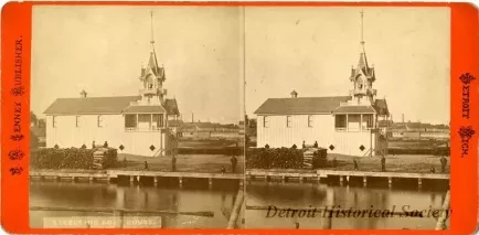 Stereograph - Excelsior Boat House