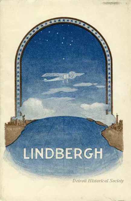 Booklet - Commemorating the Aerial Achievement of Charles A. Lindbergh