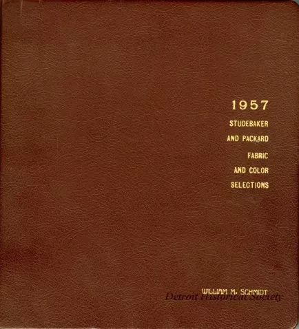 Book, Sample - 1957 Studebaker and Packard Fabric and Color Selections