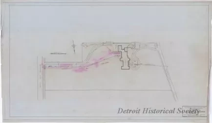 Drawing, Architectural - Residence of Roy Chapin, Esq., Grosse Pointe Farms, Michigan,
Record Map of Mechanical Equipment