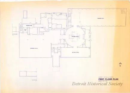 Blueprint - First Floor Plan
