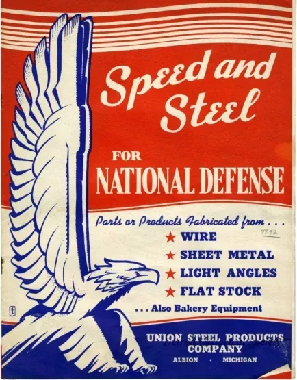 Brochure - Speed and Steel for National Defense