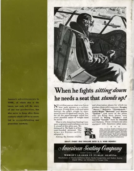 Magazine - American Seater, Volume 7, No. 7, September 1943