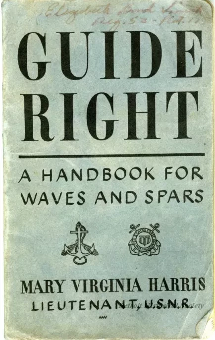 Booklet - Guide Right: A Handbook for WAVES and SPARS