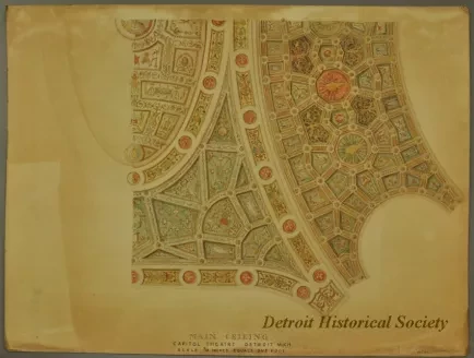 Drawing, Architectural - Main Ceiling