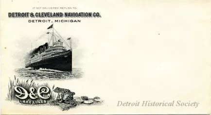 Envelope - Detroit & Cleveland Navigation Co.