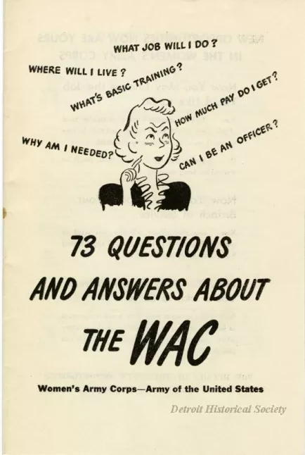 Booklet - 73 Questions and Answers About The WAC