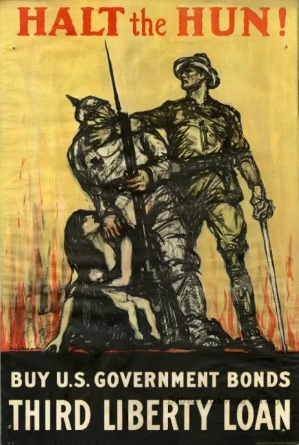 Poster - Halt the Hun!