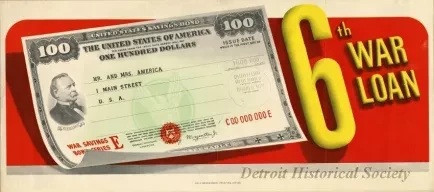 Poster - 6th War Loan