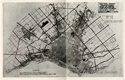 Report - Proposed Super-Highway Plan for Greater Detroit