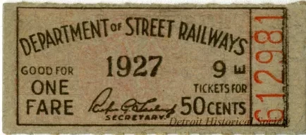 Ticket, Transportation