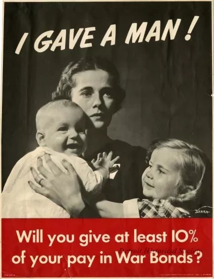 Poster - "I GAVE A MAN!