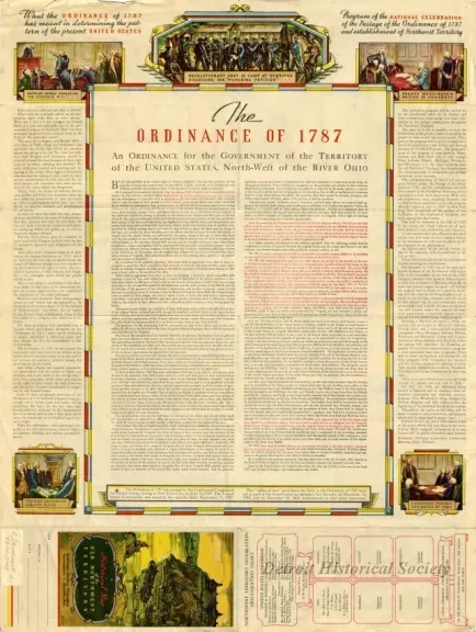 Map - Historical Map of the Old Northwest Territory