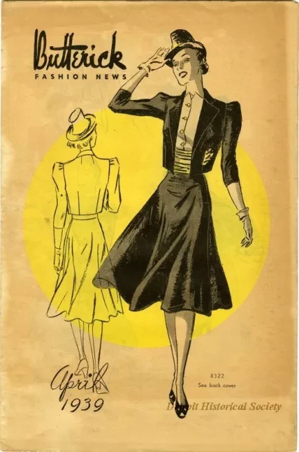Catalog, Sales - Butterick Fashion News, April 1939