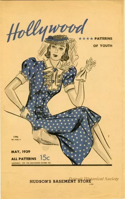 Catalog, Sales - Hollywood Patterns of Youth, May 1939