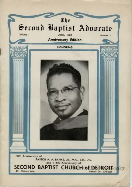 Newsletter - The Second Baptist Advocate, Vol. I, No. 1, April 1952