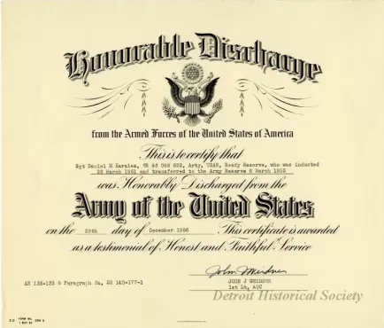 Certificate, Commemorative