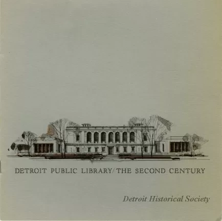 Booklet - Detroit Public Library / The Second Century