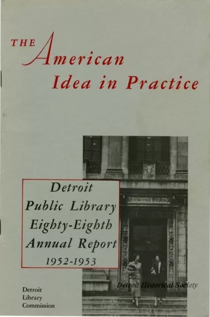 Report, Annual - The American Idea in Practice