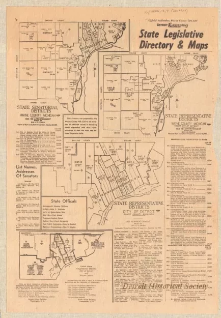 Map - State Legislative Directory & Maps