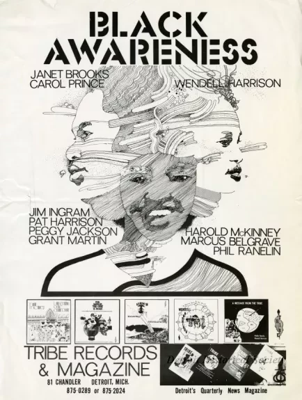 Poster, Music - Black Awareness