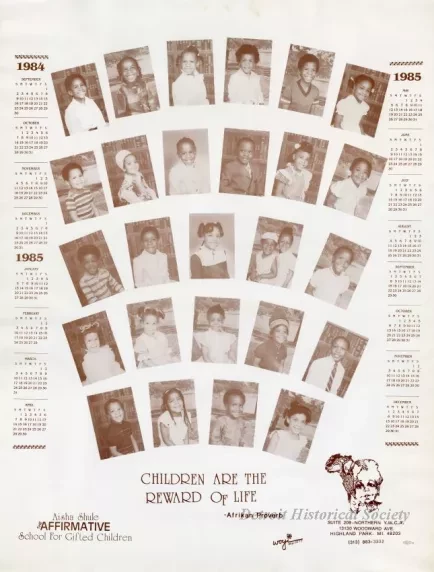 Poster - Aisha Shule The Affirmative School for Gifted Children