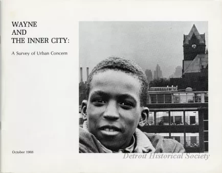 Booklet - Wayne and the Inner City: A Survey of Urban Concern