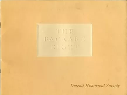 Brochure - The Packard Eight