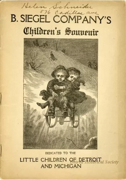 Booklet - B. Siegel Company's Children's Souvenir