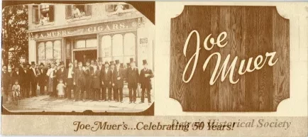 Booklet - Joe Muer's... Celebrating 50 Years!