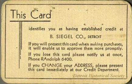Card, Credit