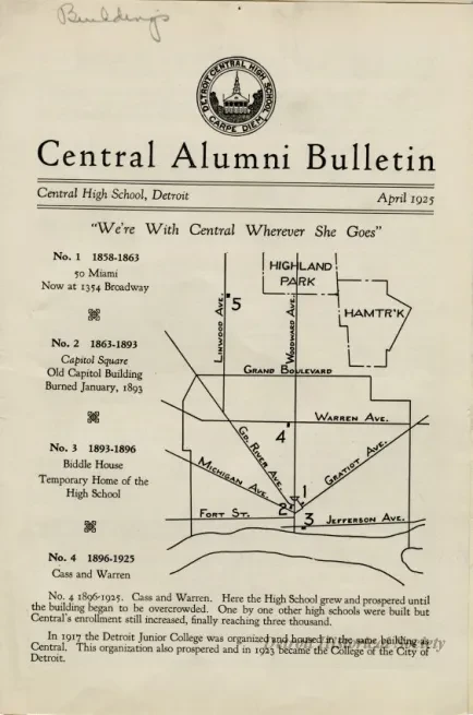 Bulletin - Central Alumni Bulletin, April 1925