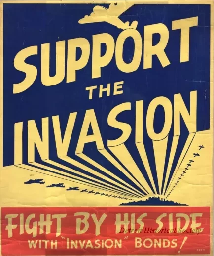 Poster - Support the Invasion