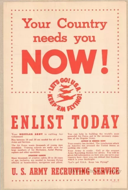 Poster - Your Country Needs You NOW!