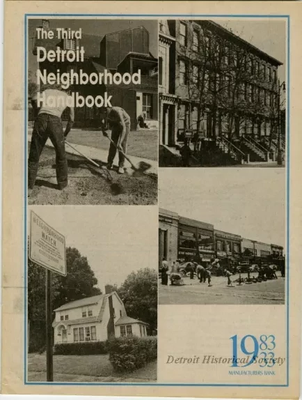 Booklet - The Third Detroit Neighborhood Handbook