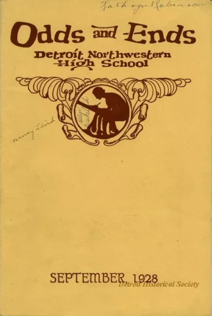 Magazine - Odds and Ends, Vol. XII, No. 1, September 1928